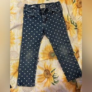 Oshkosh B’Gosh 3T girls Polka-Dot Jeans